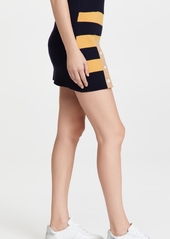 Monse Striped Rugby Knit Mini Skirt
