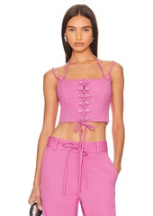 Monse Stud Lacing Bustier