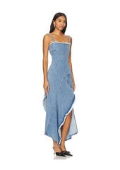 Monse Twisted Denim Dress