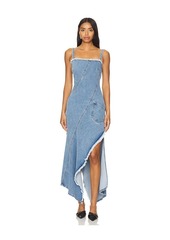 Monse Twisted Denim Dress