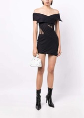 Monse off-shoulder corsed-style dress