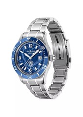 Montblanc 1858 Iced Sea Stainless Steel & Ceramic Bracelet Watch