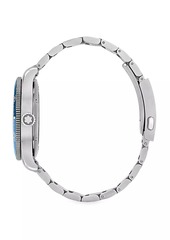 Montblanc 1858 Iced Sea Stainless Steel & Ceramic Bracelet Watch