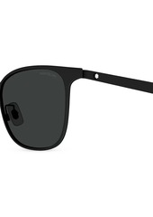 Montblanc Active 2.0 54MM Square Sunglasses