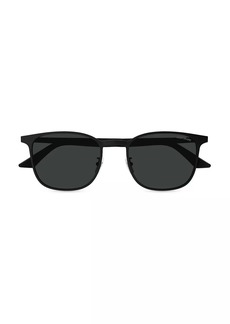 Montblanc Active 2.0 54MM Square Sunglasses
