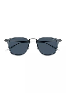 Montblanc Hyperlight 49MM Square Sunglasses