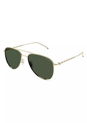 Montblanc Meisterstück Archive 58MM Pilot Sunglasses