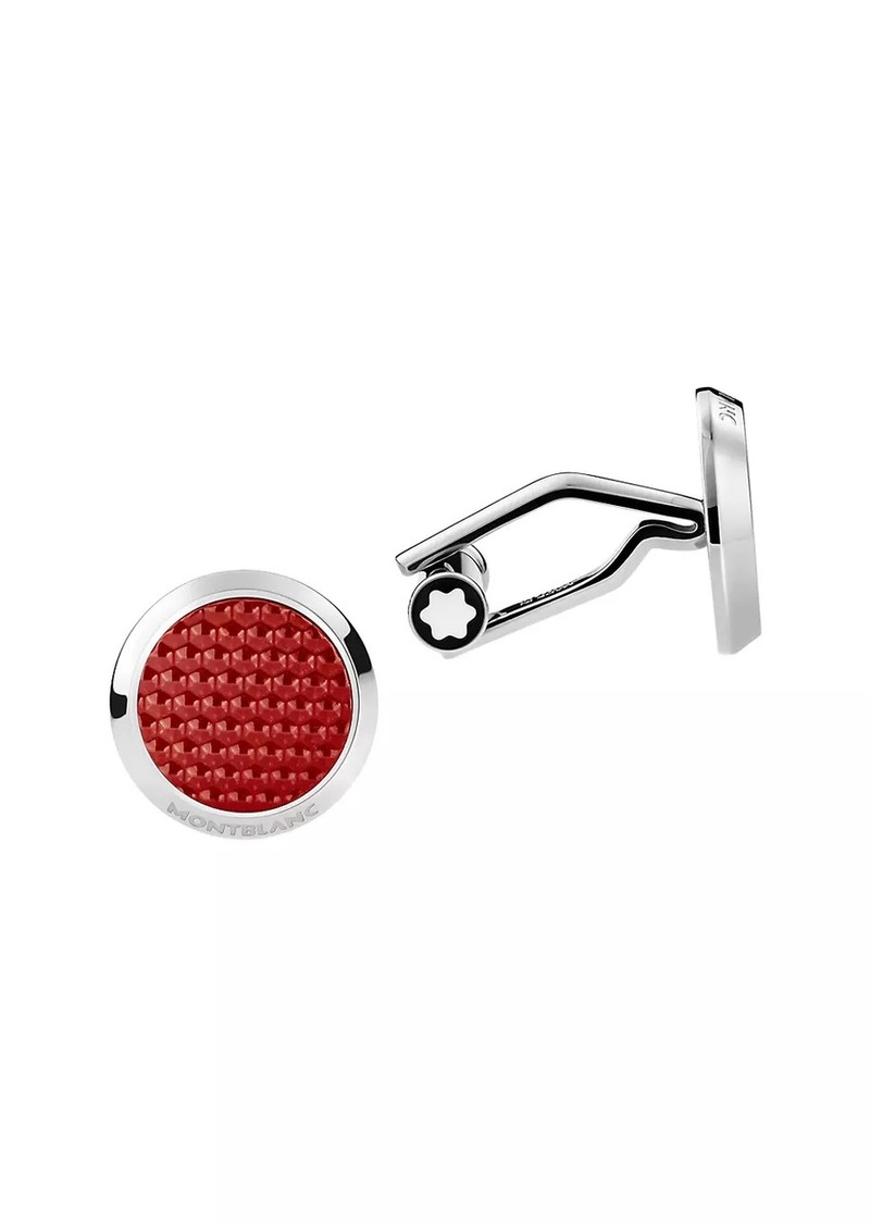 Montblanc Meisterstuck Stainless Steel Cufflinks