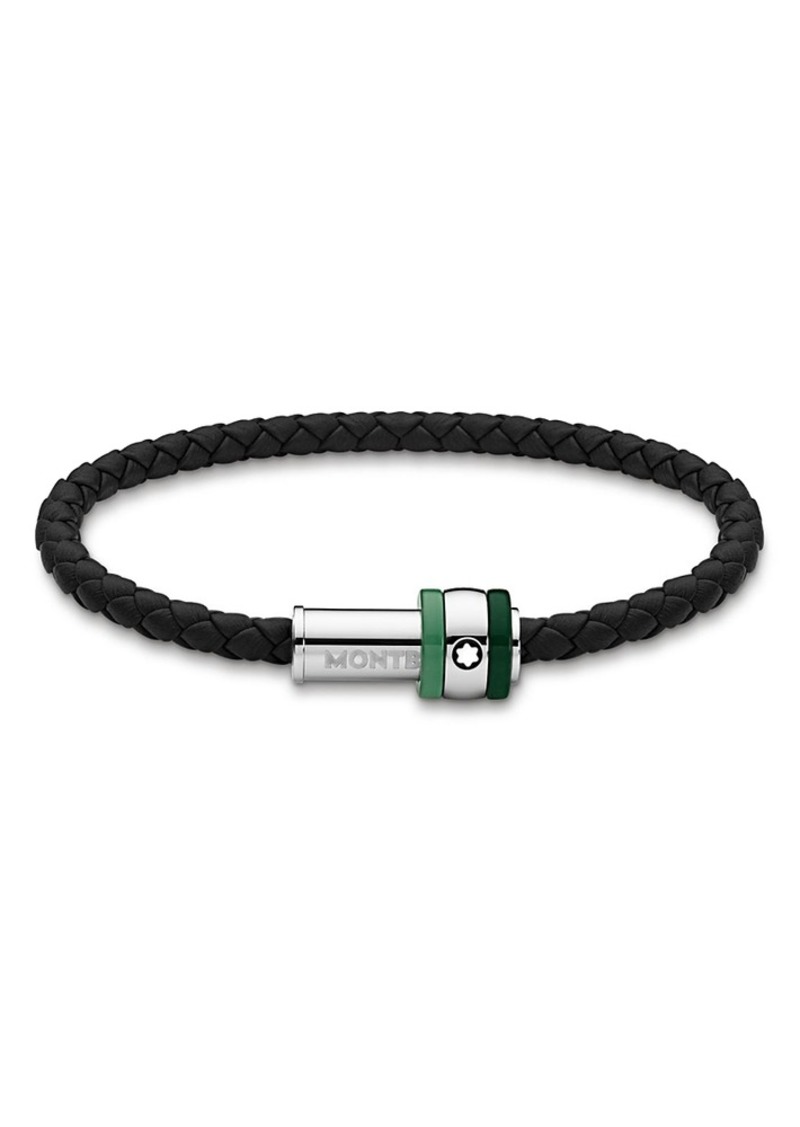 Montblanc 1858 Garnet Signature Logo Bracelet