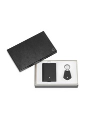 Montblanc Business Card Holder & Key Fob Gift Set 