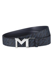 Montblanc M Gram Reversible Leather Belt