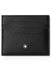 Montblanc Meisterstück 4810 Leather Card Case in Black at Nordstrom