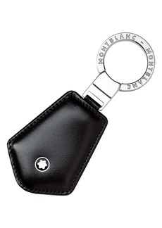 Montblanc Meisterstuck Leather Key Fob in Black at Nordstrom