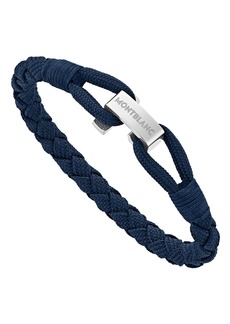 Montblanc Nylon & Steel Bracelet in Blue at Nordstrom