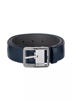 Montblanc Cut-to-Size Reversible Leather Belt