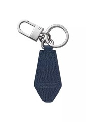 Montblanc Sartorial Leather & Stainless Steel Key Fob