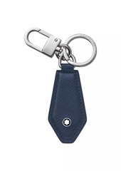 Montblanc Sartorial Leather & Stainless Steel Key Fob