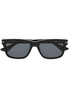 Montblanc square-frame tinted sunglasses