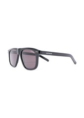 Montblanc square-frame tinted sunglasses