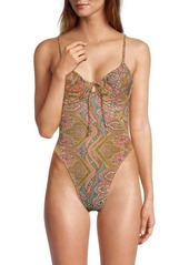 Montce Lucy Tie One Piece Swimsuit