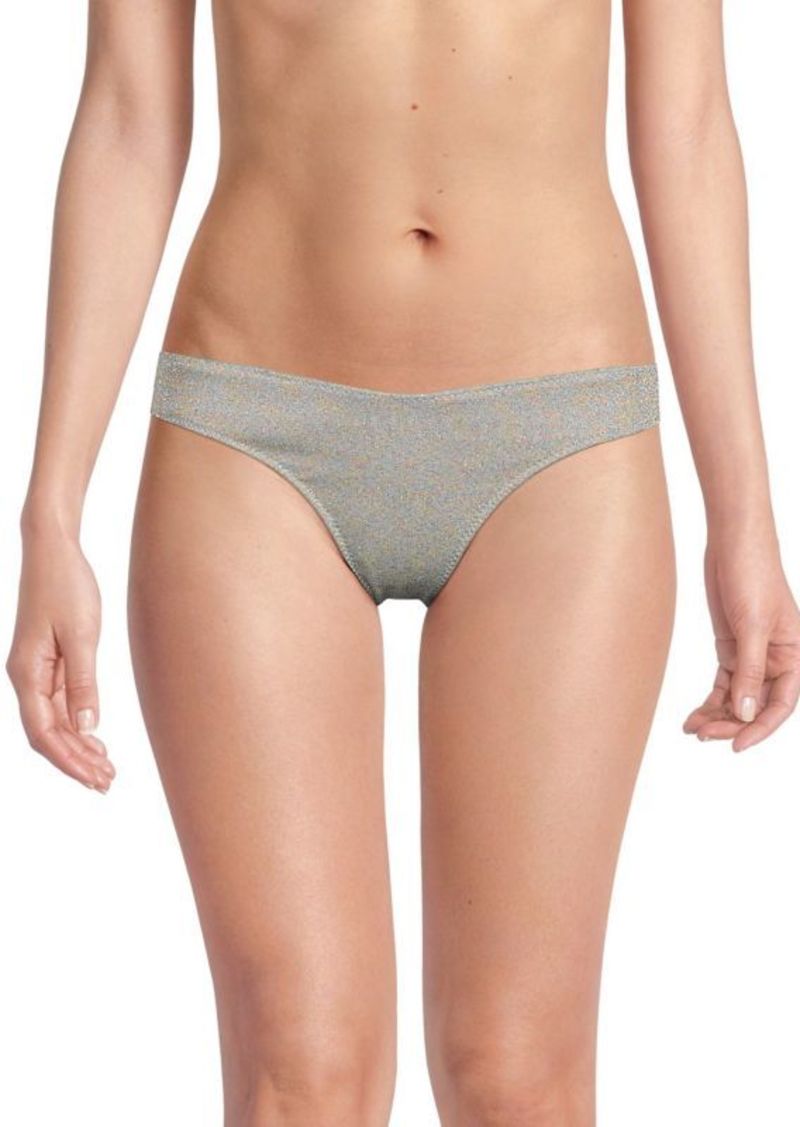 Montce Lulu Metallic Bikini Bottom