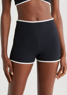 MONTCE Rib Terry Cover-Up Micro Bike Shorts