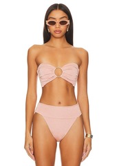 Montce Swim Tori Ties Bikini Top