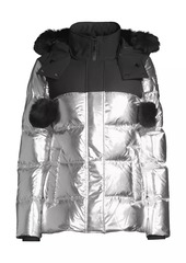 Moose Knuckles 3Q Metallic Down Puffer Jacket