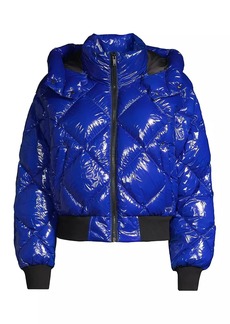 Moose Knuckles Bankhead Bomber Glossy Jacket