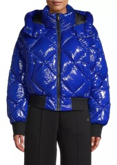 Moose Knuckles Bankhead Bomber Glossy Jacket