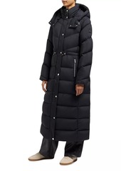 Moose Knuckles Belle Cote Long Down Puffer Coat