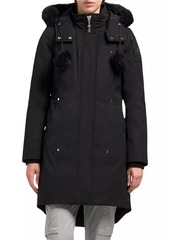 Moose Knuckles Stirling Shearling-Trim Parka