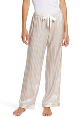 Morgan Lane Chantal Stripe Pajama Pants in Macaron at Nordstrom