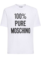 100% Pure Moschino Cotton T-shirt