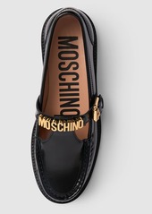 Moschino 25mm Leather Loafers