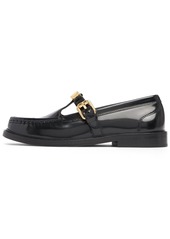 Moschino 25mm Leather Loafers