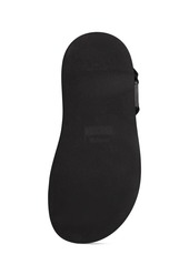 Moschino 40mm Logo Jacquard Sandals