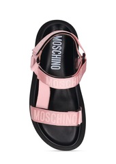 Moschino 40mm Tech Flat Sandals