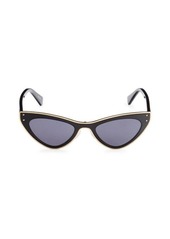 Moschino 50MM Cat Eye Sunglasses
