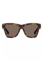 Moschino 54MM Square Sunglasses