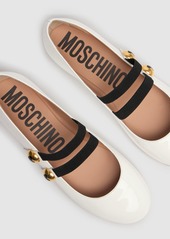 Moschino 5mm Patent Leather Flats