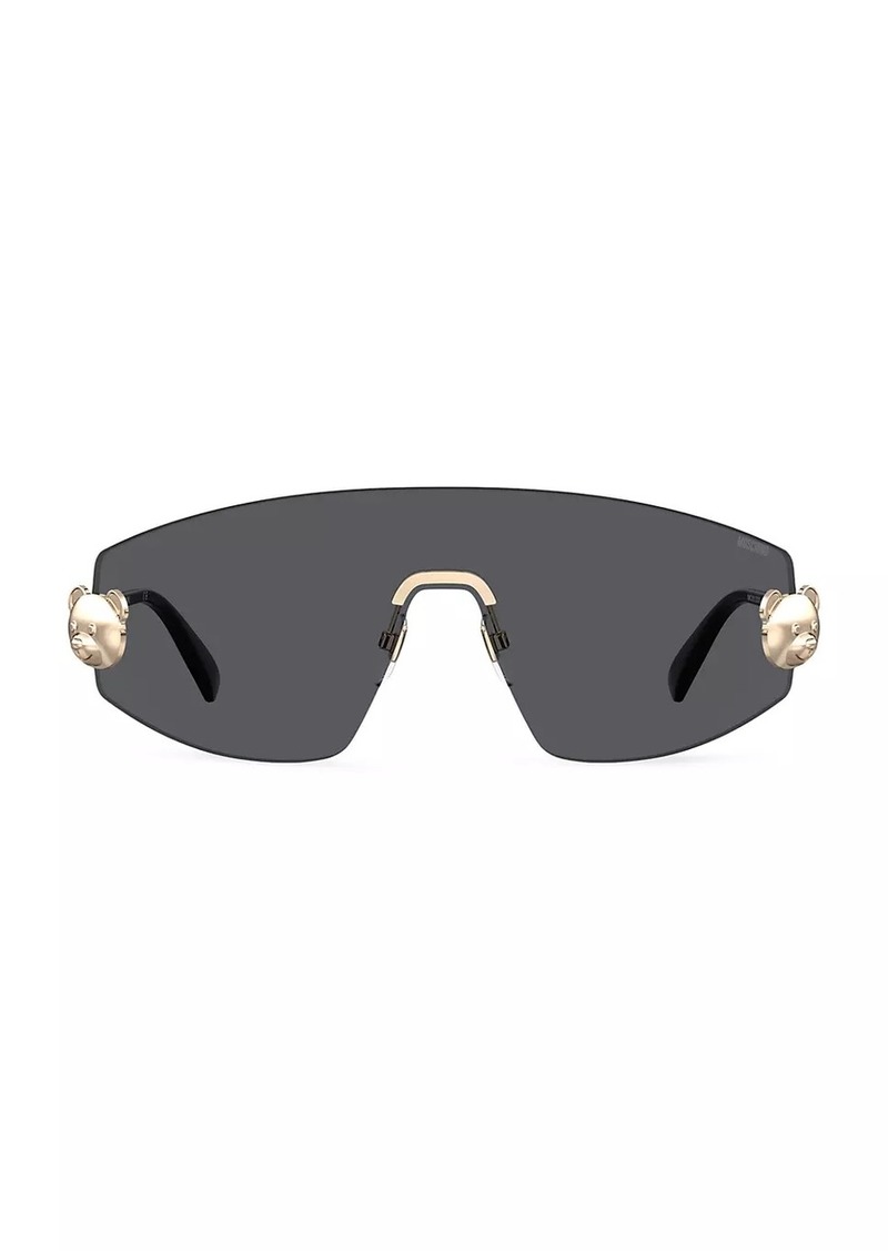 Moschino 99MM Shield Sunglasses