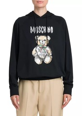 Moschino Archive Teddy Bear Graphic Hoodie