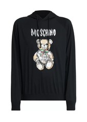 Moschino Archive Teddy Bear Graphic Hoodie