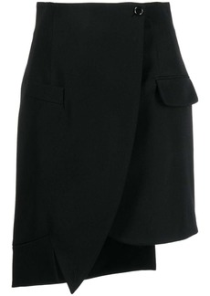 Moschino asymmetric mini skirt