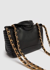 Moschino Biker Leather Shoulder Bag