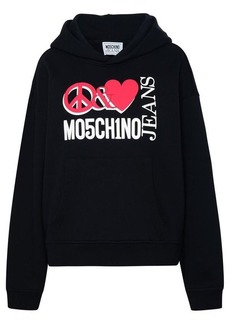 Moschino Black cotton sweatshirt
