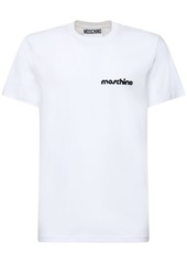 Moschino Broken Logo Cotton T-shirt