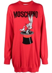 Moschino Bugs Bunny intarsia-knit dress