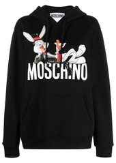 Moschino Bugs Bunny print hoodie